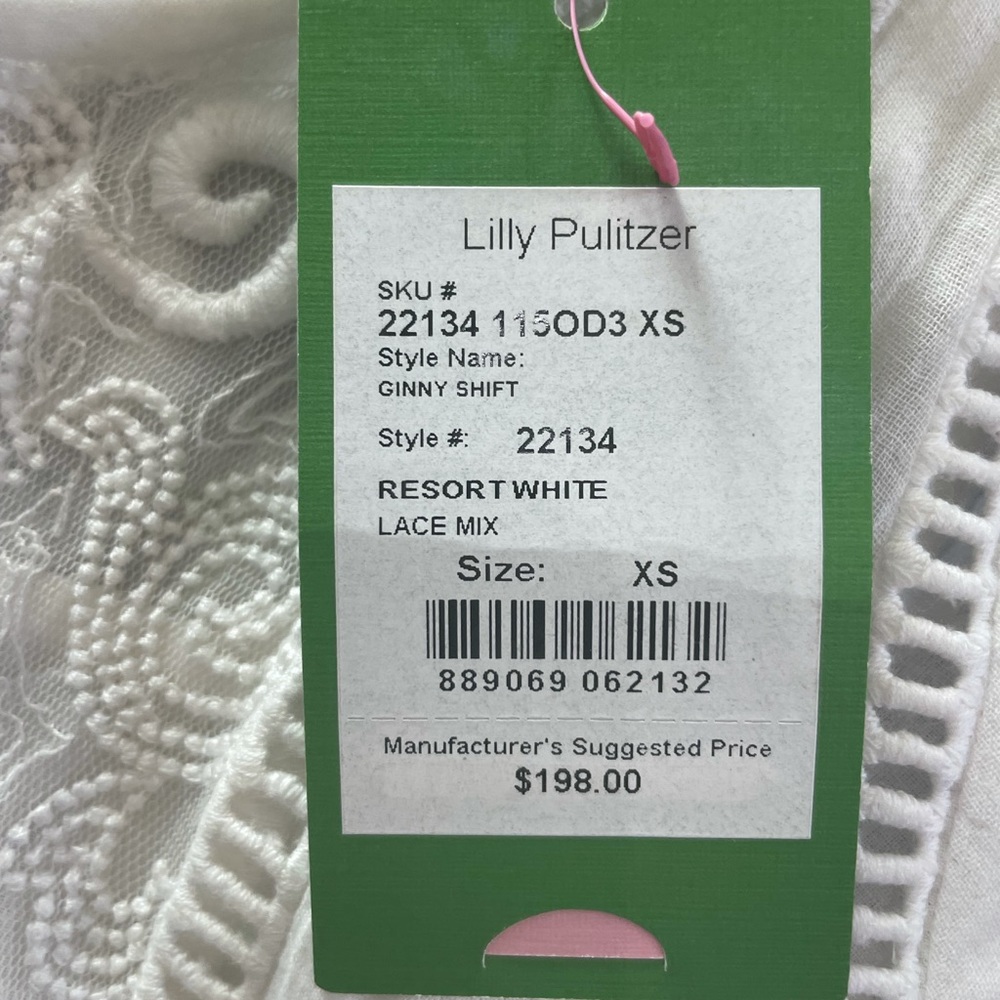 white lilly pulitzer dress - Picture 3 of 3